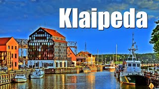 Klaipeda Lithuania  the harbor and other attractions [upl. by Haliek]