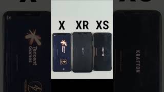 iPhone X vs XR vs XS PUBG TEST in 2022 After iOS 1541 Shorts PUBG PubgTest [upl. by Boris]