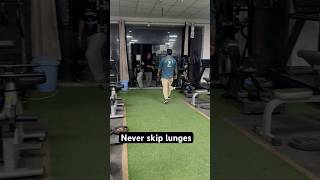 Never skip lunges youtube youtubeshorts gym [upl. by Tiana919]