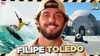 FILIPE TOLEDO DIRETO DO BUNKER DA OAKLEY EM LOS ANGELES  Podpah 735 [upl. by Caren]