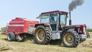 Heuernte 2022 🔥 Schlüter 1500 TVL mit Vicon Quaderballenpresse [upl. by Samp]