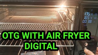 MORPHY RICHARDS OTG OVEN WITH AIR FRYER 29 LTR 29RCAD DIGITAL HOW TO USE DEMO [upl. by Yecam]