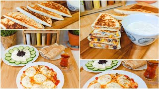 ስልጥቲ ቁርሲ ምስ ኣዝያ ቀላል ድራር😍 easy breakfast and delicious quesadilla Leyla Channel [upl. by Aminta]