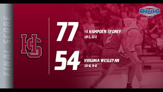 HampdenSydney Basketball Virginia Wesleyan [upl. by Dorfman]