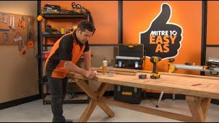 How to Build a Dining Table  Mitre 10 Easy As DIY [upl. by Ahsilrak453]