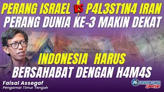 Perang Dunia Ke3 I5ra3L VS P4lest1na Iran Indonesia Harus Bersahabat Dengan H4m45 [upl. by Tihw140]