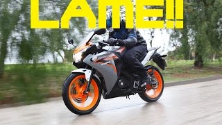 WHY 250CC SPORTBIKE RIDERS SUCK [upl. by Ethelred]