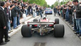 Ferrari 312 T4 di Gilles Villeneuve guidata oggi da Renè Arnoux [upl. by Yartnod330]