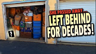 36 year old HOARDER Storage she died [upl. by Olecram]