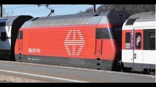 SBB CFF FFS Re 460 0821 Ceresio mit IC Dosto Intercity [upl. by Alimrahs]