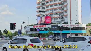 TRMediaChannel Gurney Drive Outdoor LED Screen Ads Kapten Batik Fashion ledscreen kaptenbatik [upl. by Ikkaj]