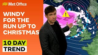 10 Day Trend 18122024 – Calming down for Christmas – Met Office weather forecast UK [upl. by Bryn]