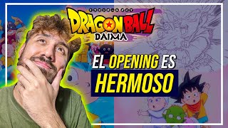 ¡ESTA CANCION ES HERMOSA  REACCION al OPENING de DRAGON BALL DAIMA llamado JAKA JAAN [upl. by Nomrac]