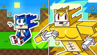 I Survived 1000 DAYS as SONIC in HARDCORE Minecraft  Animated Characters Compilation [upl. by Nohsar188]