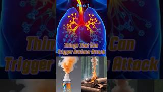 Things that can trigger Asthma attack Part 1 health asthma healthy shorts fypシ゚viral facts [upl. by Aissyla]