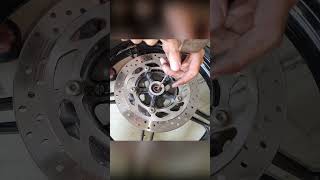 Yamaha YZFR125 Wheel Bearing replacement [upl. by Bellda]