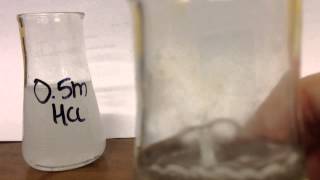 Reaction Rates Magnesium  Hydrochloric Acid [upl. by Farrah]