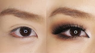 Smokey Eye Makeup for Hooded or Asian Eyes [upl. by Nelyt]