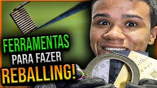 Ferramentas Para Fazer Reballing no Conserto de Celular Guia Completo [upl. by Ezirtaeb]