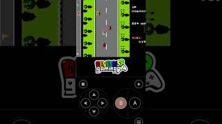 LEMUROID  Libretro based Android Emulator  Playing Road Fighter on NES [upl. by Aerdnu]