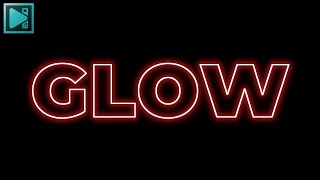 VSDC Tutorial Text Glow Effect [upl. by Worth712]