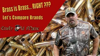 Reloading Brass 101  Part I  Brass is Brass  Comparing Brands [upl. by Natsirt814]