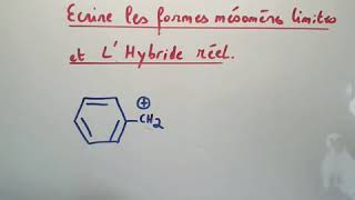 CHIMIE  Leffet MESOMERE  Ecrire les formes mésomères limites ave un cycle benzénique [upl. by Stephannie]