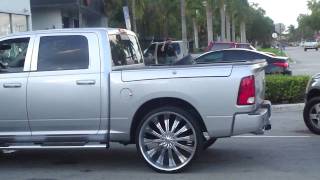 C2C CUSTOMS  DODGE RAM TRUCK HEMI ON 28quot RIMS [upl. by Woodward]