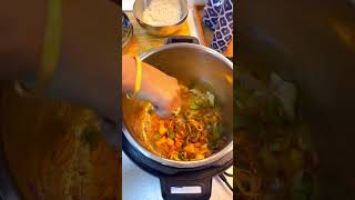 Vegetable Pulao in Electric Pressure Cooker  My Comfort Food 🥘  shorts simplifyyourspace [upl. by Leeban]