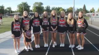 Tecumseh Cheerleaders [upl. by Atteval]