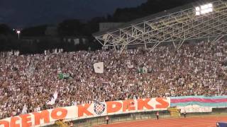 582010 Hajduk  Dinamo Bukurešt 30  Torcida split  Niko kao hajduk iz splita [upl. by Rochella]