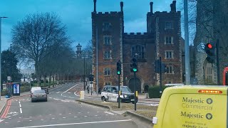 Driving in London Gravity Wandsworth to Novotel London Bridge [upl. by Ahseikram789]