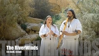 Soothing Native American Flutes at Ein GediIsrael [upl. by Yelkreb]