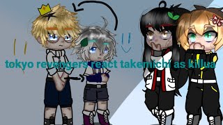 tokyo revengers react takemichi as killua  tik tok rap [upl. by Elaynad374]