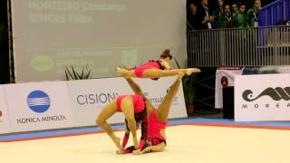 Gymnastics MIAC 2014 AG1 WG Balance POR AAC [upl. by Philemon340]