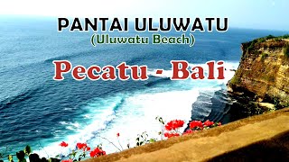 PANTAI ULUWATU ULUWATU BEACH INDAHNYA KEBANGETAN [upl. by Fremont]