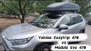 Yakima Easytrip 470 vs Modula Evo 470 [upl. by Ilenay]