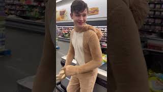 Running around Walmart in sloths suits [upl. by Teerpnam]