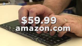 Tech Review iClever Trifolding Wireless Keyboard [upl. by Nilyad668]