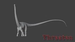 Dinosaurias diplodocus calls not all  path of titans mods [upl. by Ashley]