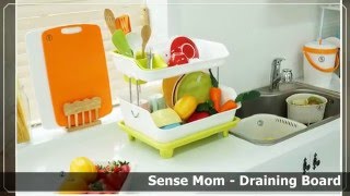 Sense Mom  Draining Board Dish Rack [upl. by Nilak]