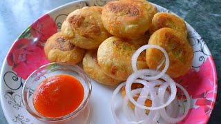 सिर्फ आलू और मैदा से बनाएं कम तेल में बिल्कुल नए तरह का नाश्ता Nasta Recipe [upl. by Rollins]