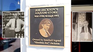 SHOELESS JOE JACKSON Hometown Tour  LIQUOR Store House Ballpark Where His CAREER Started [upl. by Pasol]