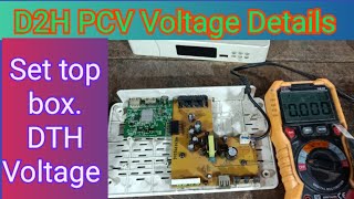 Free Set top box Voltage information Settop box repair D2H repair [upl. by Nivaj]