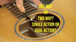 Takamine G Series How to know if your guitar has a One Way Truss Rod or a Two Way Truss Rod [upl. by Zacek]