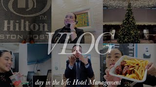 DAY IN THE LIFE  what it’s like working in hotels  what i do amp how i got into Hotel Management [upl. by Aihtak]