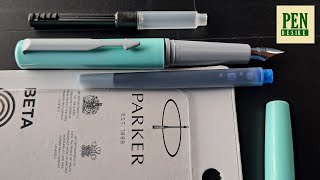 Parker Beta Neo Coated Clip Fountain Pen with Converter and INR 150 Pen Update 2024  U39 [upl. by Horst]