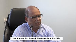 Hamtramck City Council Meeting  June 11 2024 [upl. by Walters959]