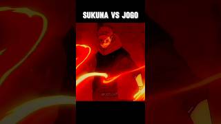 Jogo vs sukuna full fight  jujutsu kaisen  anime trending animeedit gojo sukuna shorts [upl. by Alithea]