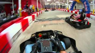 Go Kart Racing at K1 Speed [upl. by Akihsar]